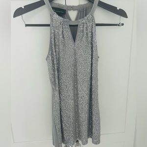 INC International Concepts sequin halter top Size Medium